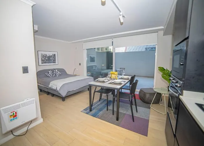 Alojamiento Con Terraza Privada En Providencia