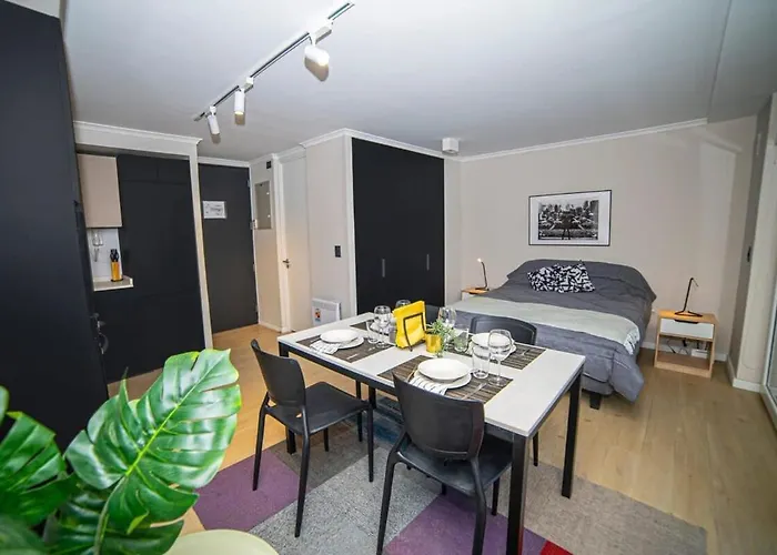 Alojamiento Con Terraza Privada En Providencia